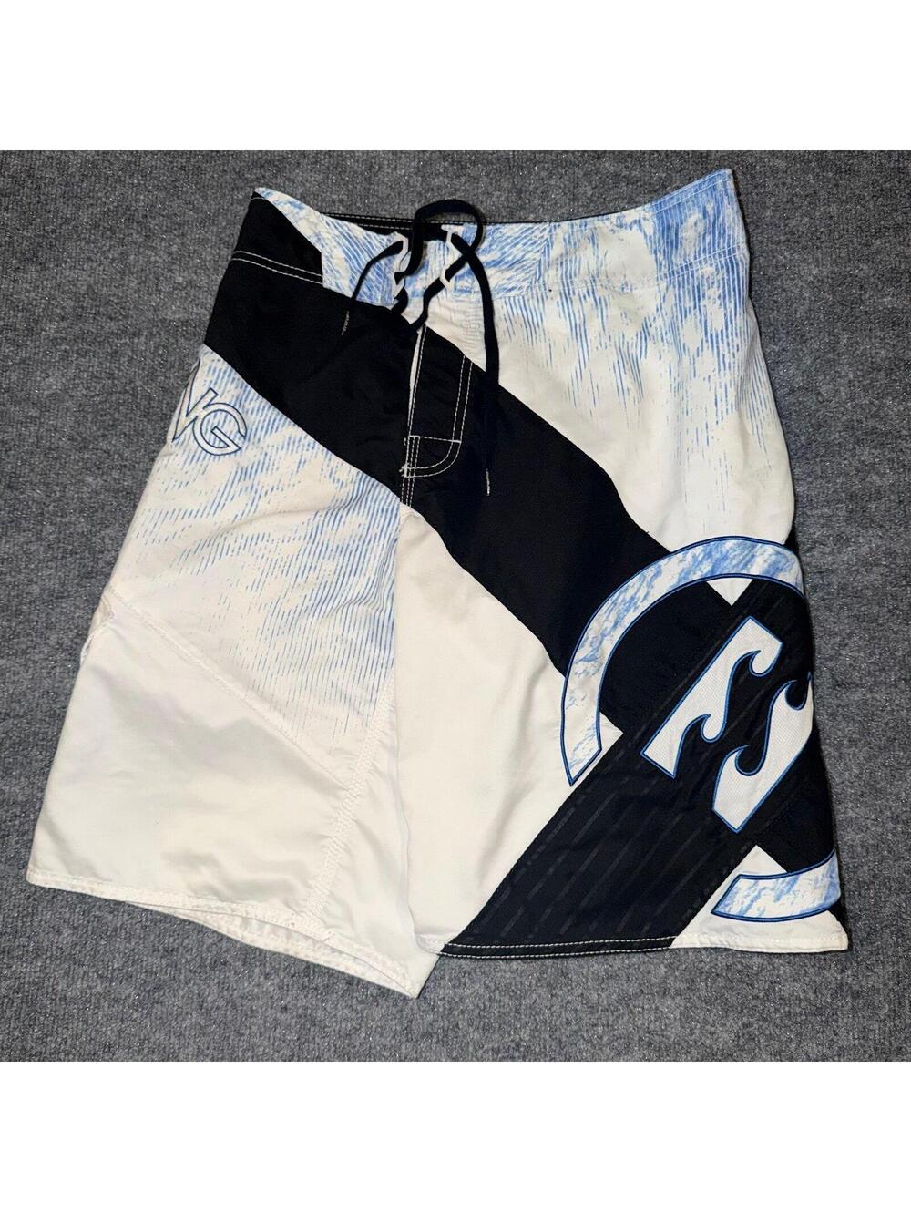 Billabong Rising Sun Surf Board Shorts Mens XS 28 VTG Y2K 90s Rare